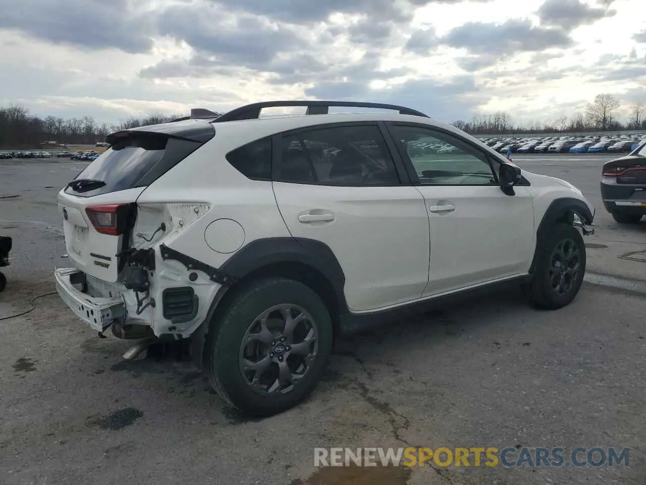3 fotografías del automóvil dañado JF2GTHSC9MH264516 SUBARU CROSSTREK 2021