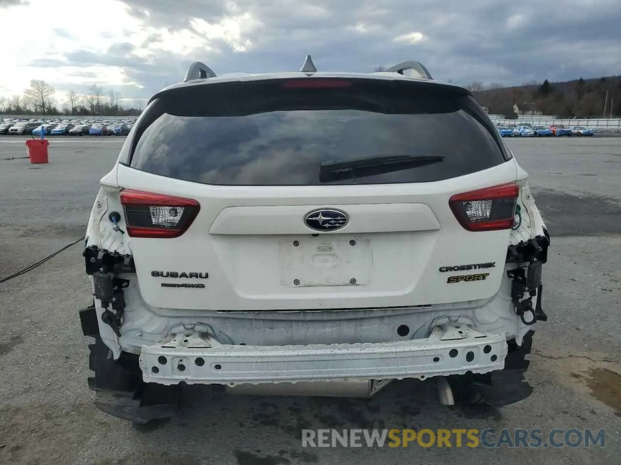 6 fotografías del automóvil dañado JF2GTHSC9MH264516 SUBARU CROSSTREK 2021