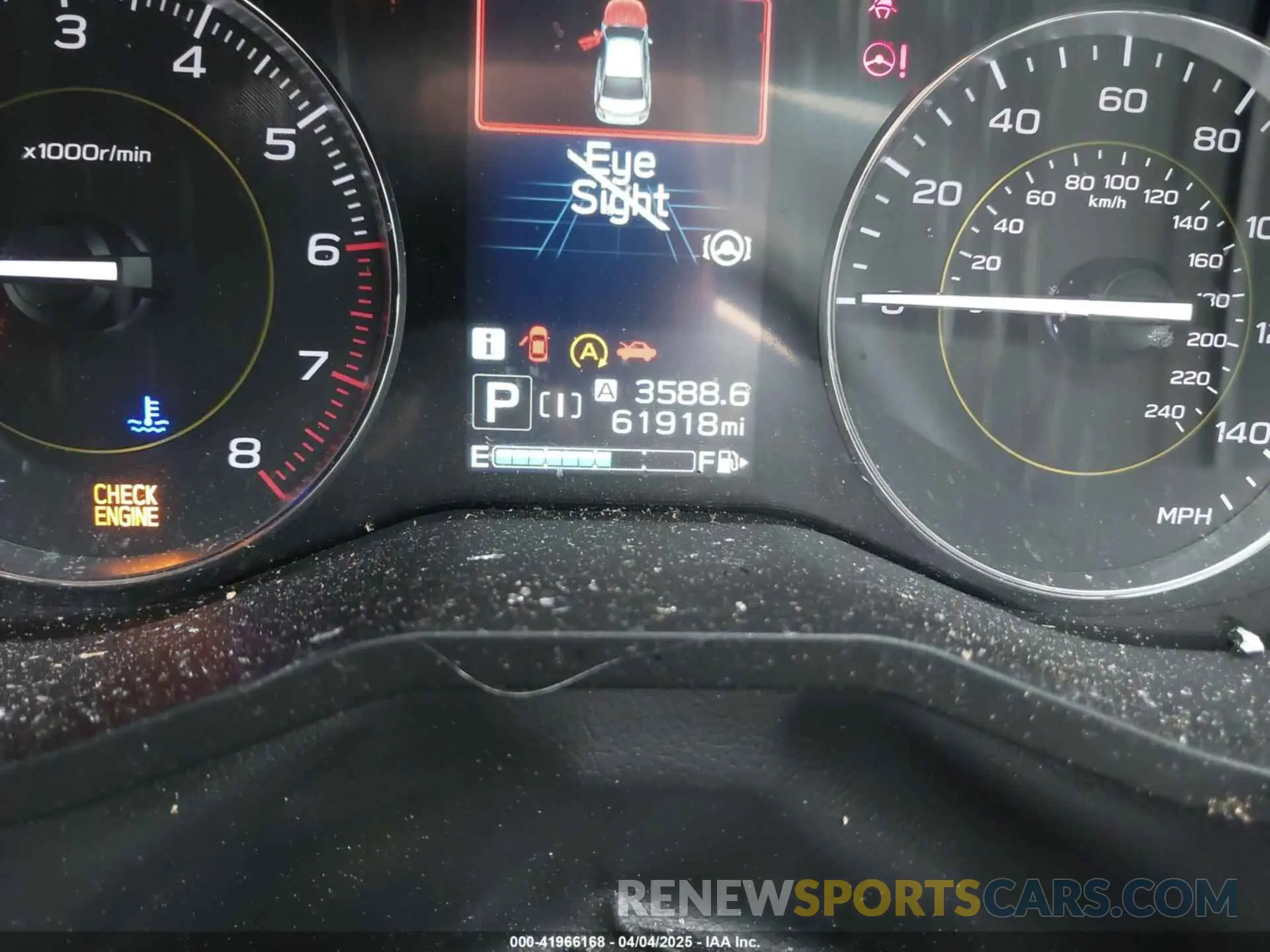15 fotografías del automóvil dañado JF2GTHSC9MH327162 SUBARU CROSSTREK 2021