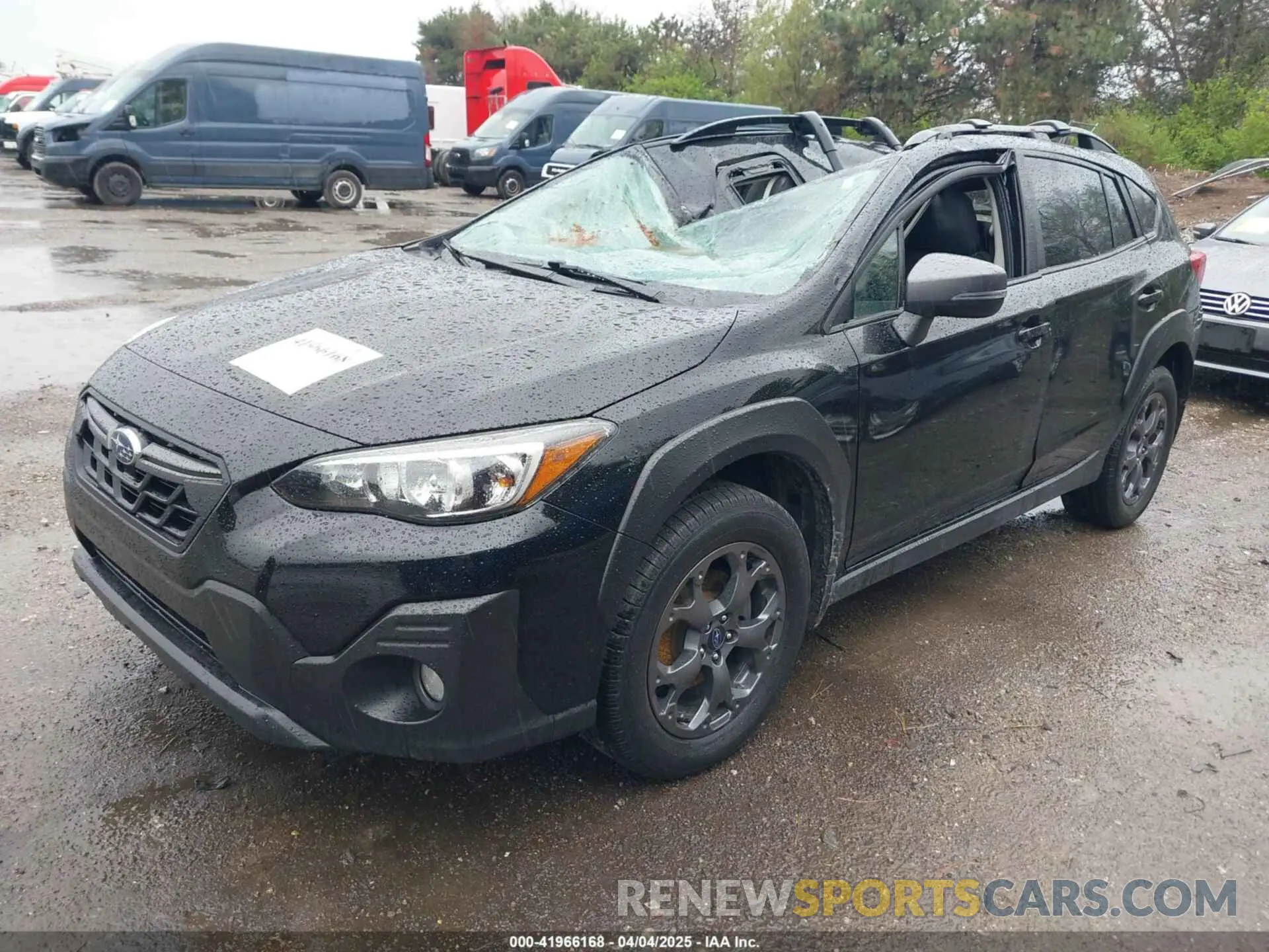 2 fotografías del automóvil dañado JF2GTHSC9MH327162 SUBARU CROSSTREK 2021