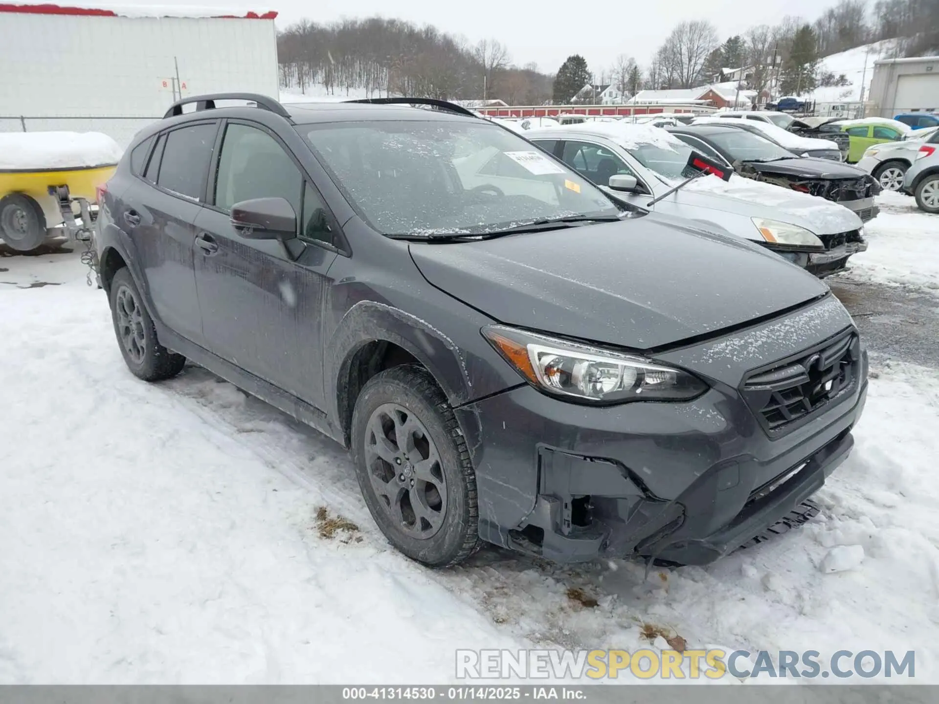 1 fotografías del automóvil dañado JF2GTHSC9MH684678 SUBARU CROSSTREK 2021