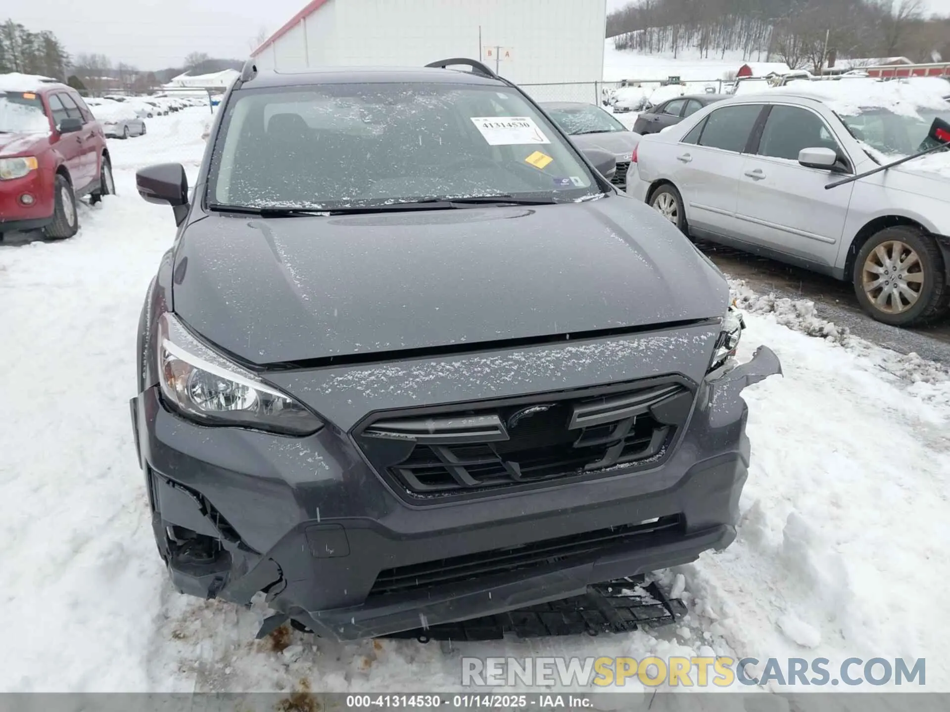 12 fotografías del automóvil dañado JF2GTHSC9MH684678 SUBARU CROSSTREK 2021