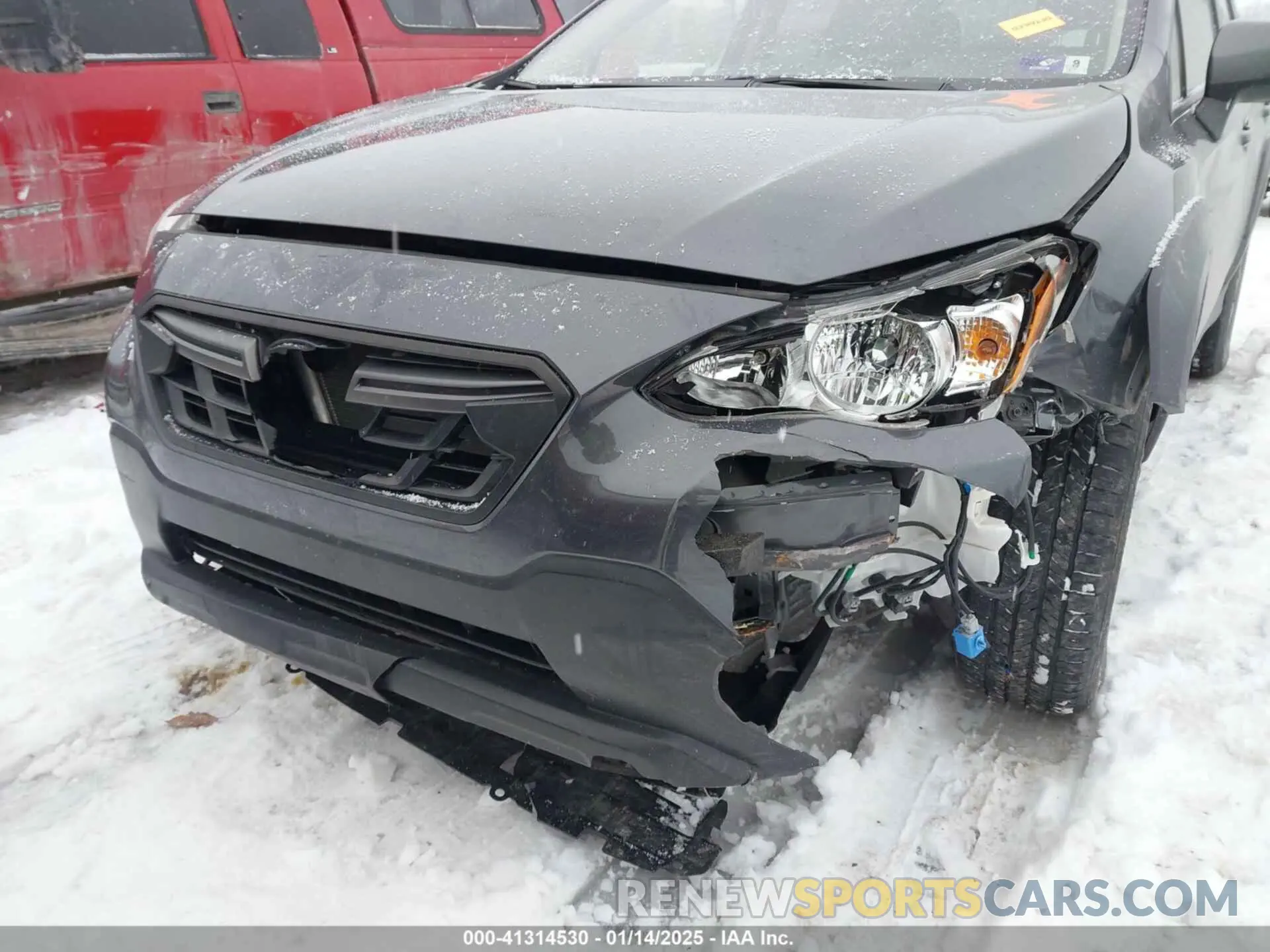 6 fotografías del automóvil dañado JF2GTHSC9MH684678 SUBARU CROSSTREK 2021