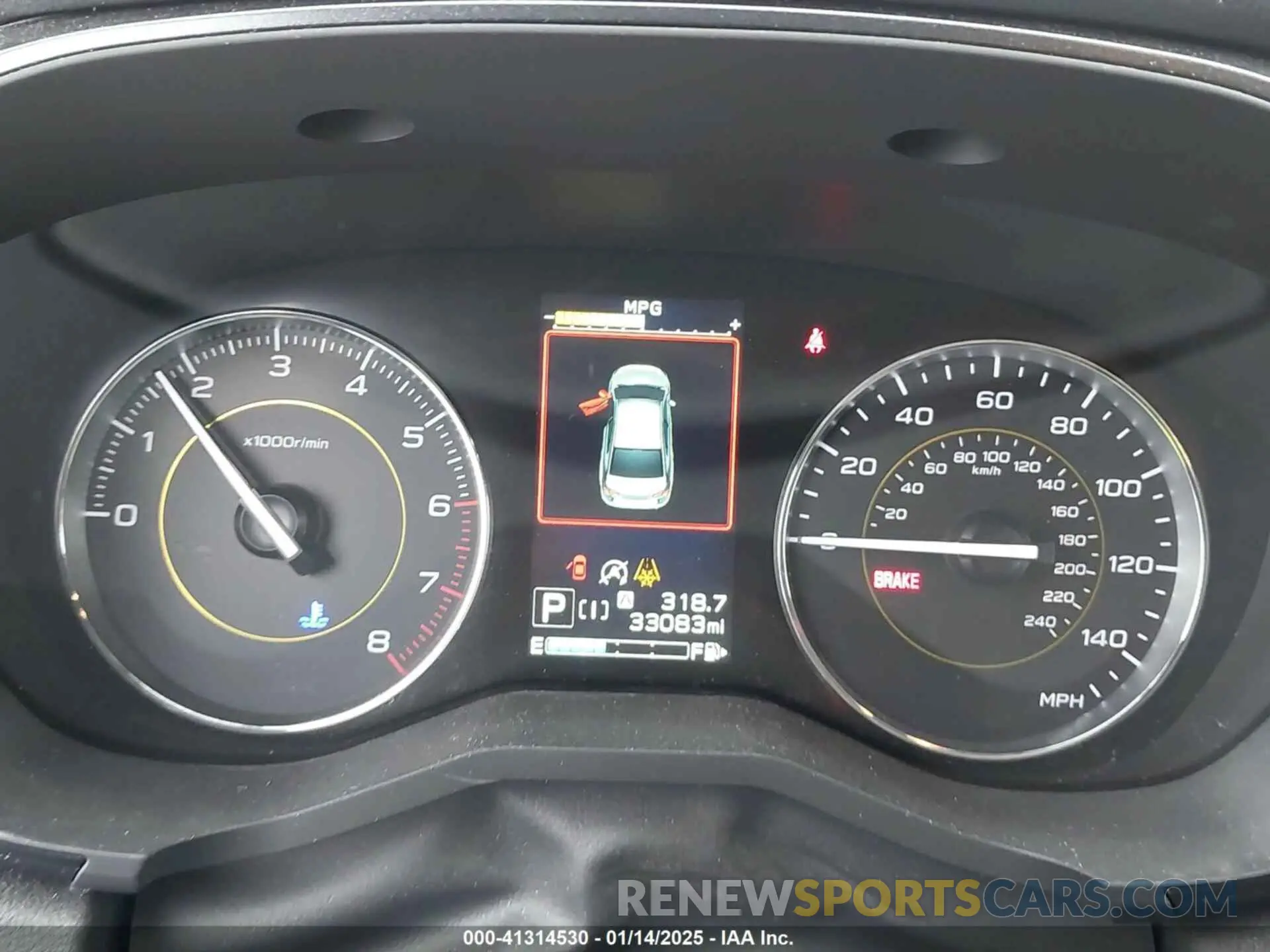7 fotografías del automóvil dañado JF2GTHSC9MH684678 SUBARU CROSSTREK 2021