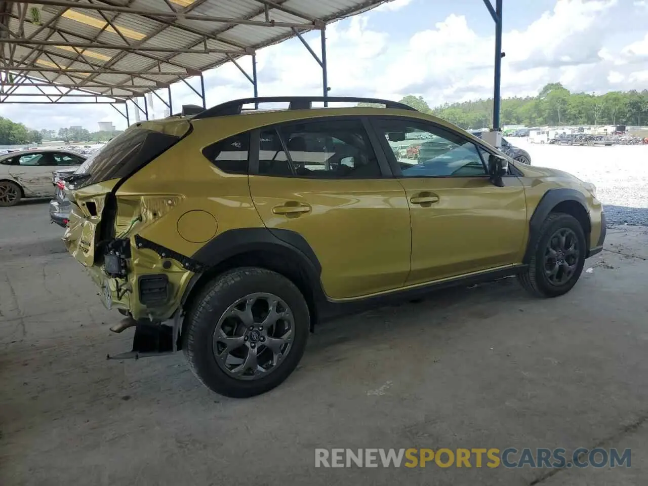 3 fotografías del automóvil dañado JF2GTHSCXMH302285 SUBARU CROSSTREK 2021