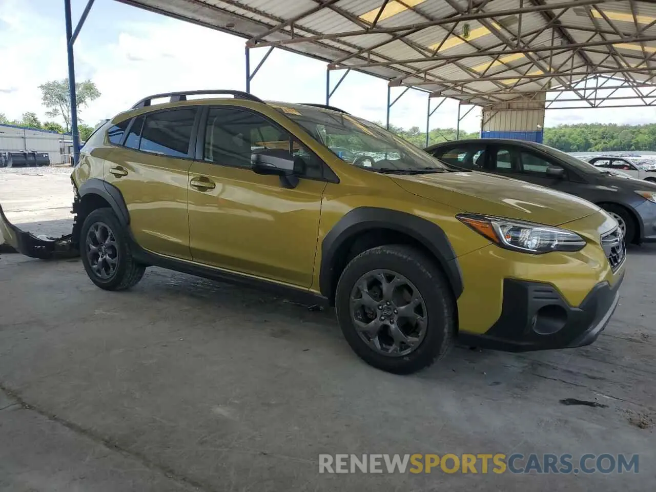 4 fotografías del automóvil dañado JF2GTHSCXMH302285 SUBARU CROSSTREK 2021
