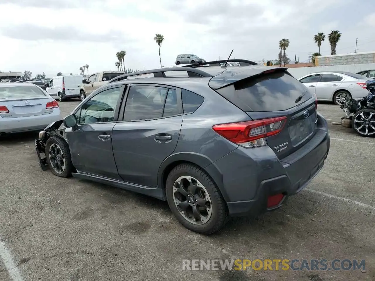 2 fotografías del automóvil dañado JF2GTABC1N8234919 SUBARU CROSSTREK 2022