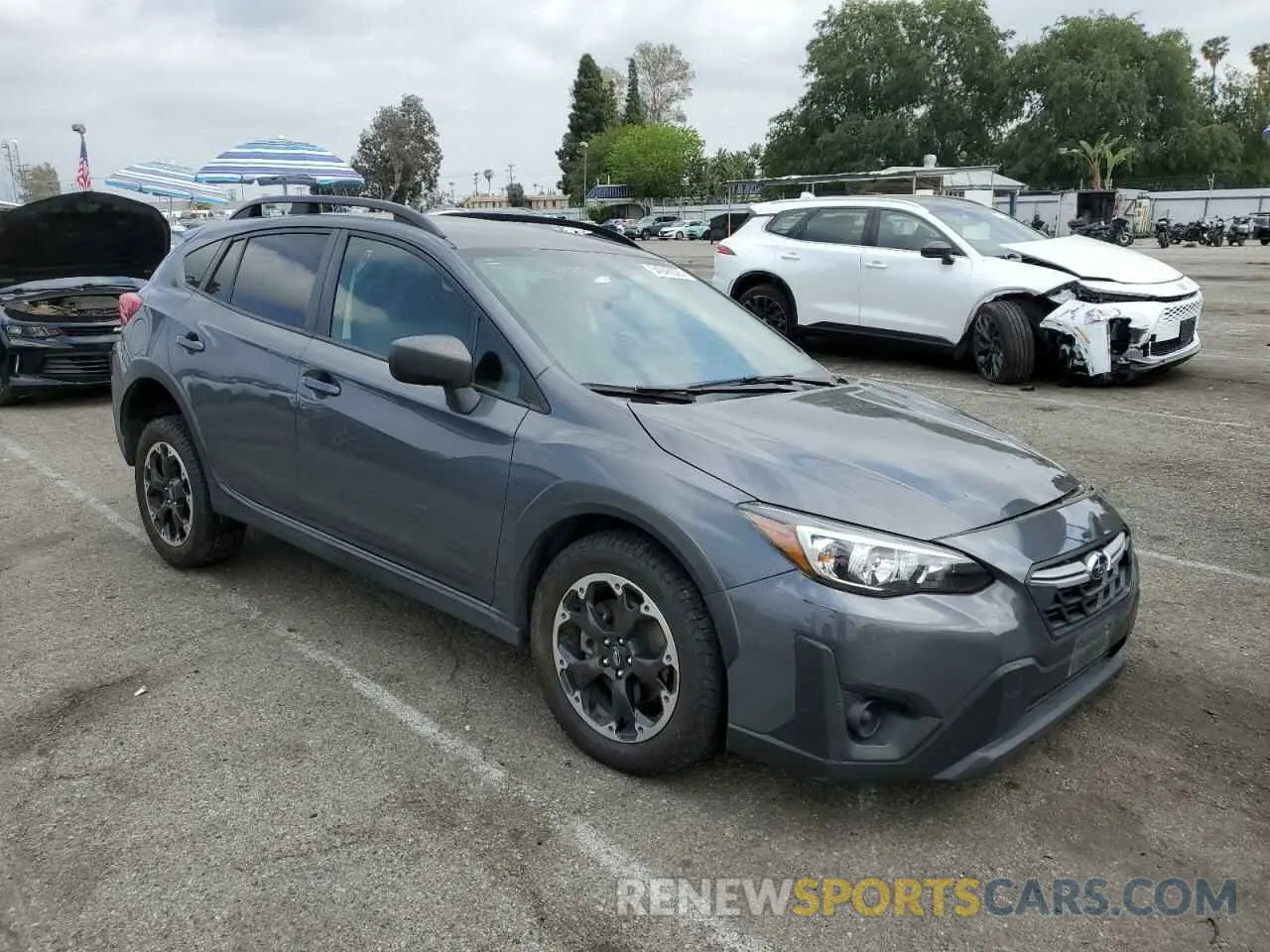 4 fotografías del automóvil dañado JF2GTABC1N8234919 SUBARU CROSSTREK 2022