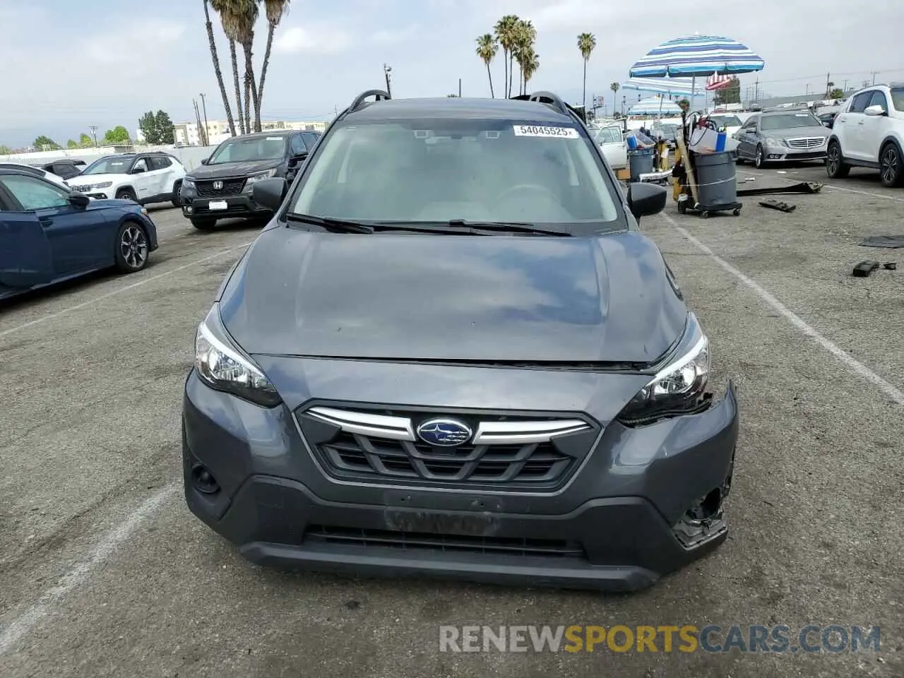 5 fotografías del automóvil dañado JF2GTABC1N8234919 SUBARU CROSSTREK 2022
