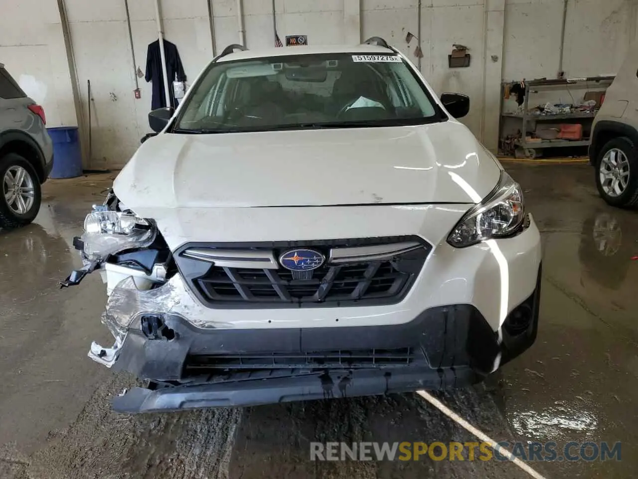 5 fotografías del automóvil dañado JF2GTABC1NH228229 SUBARU CROSSTREK 2022
