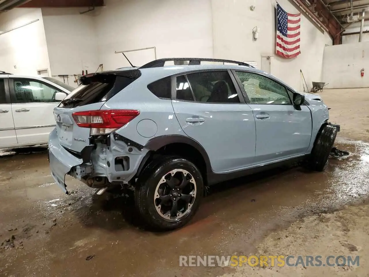 3 fotografías del automóvil dañado JF2GTABC4NH208153 SUBARU CROSSTREK 2022