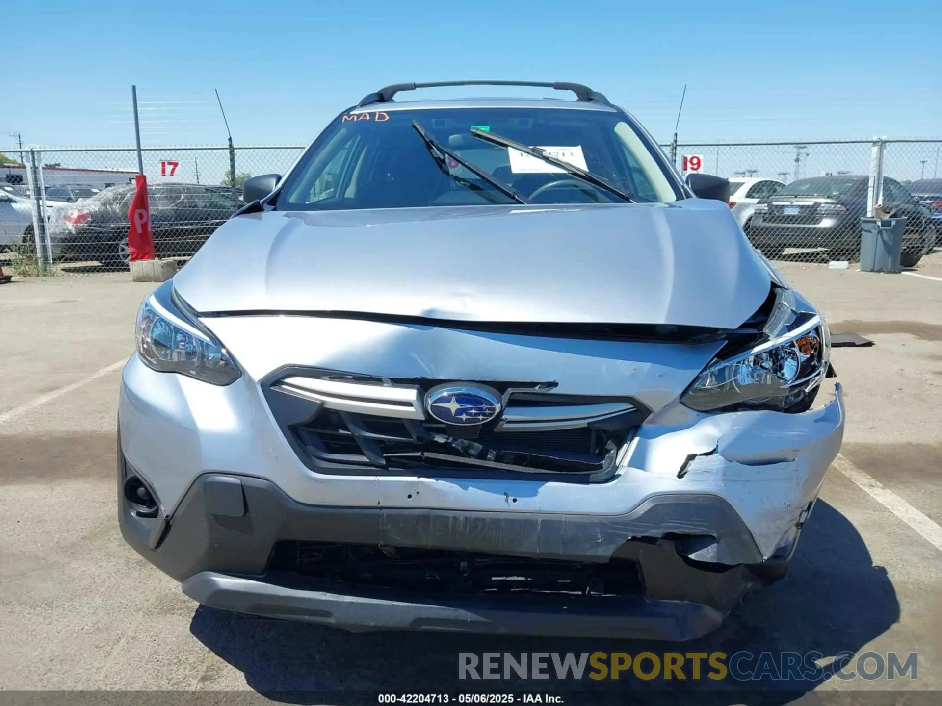 12 fotografías del automóvil dañado JF2GTABC5N8220523 SUBARU CROSSTREK 2022