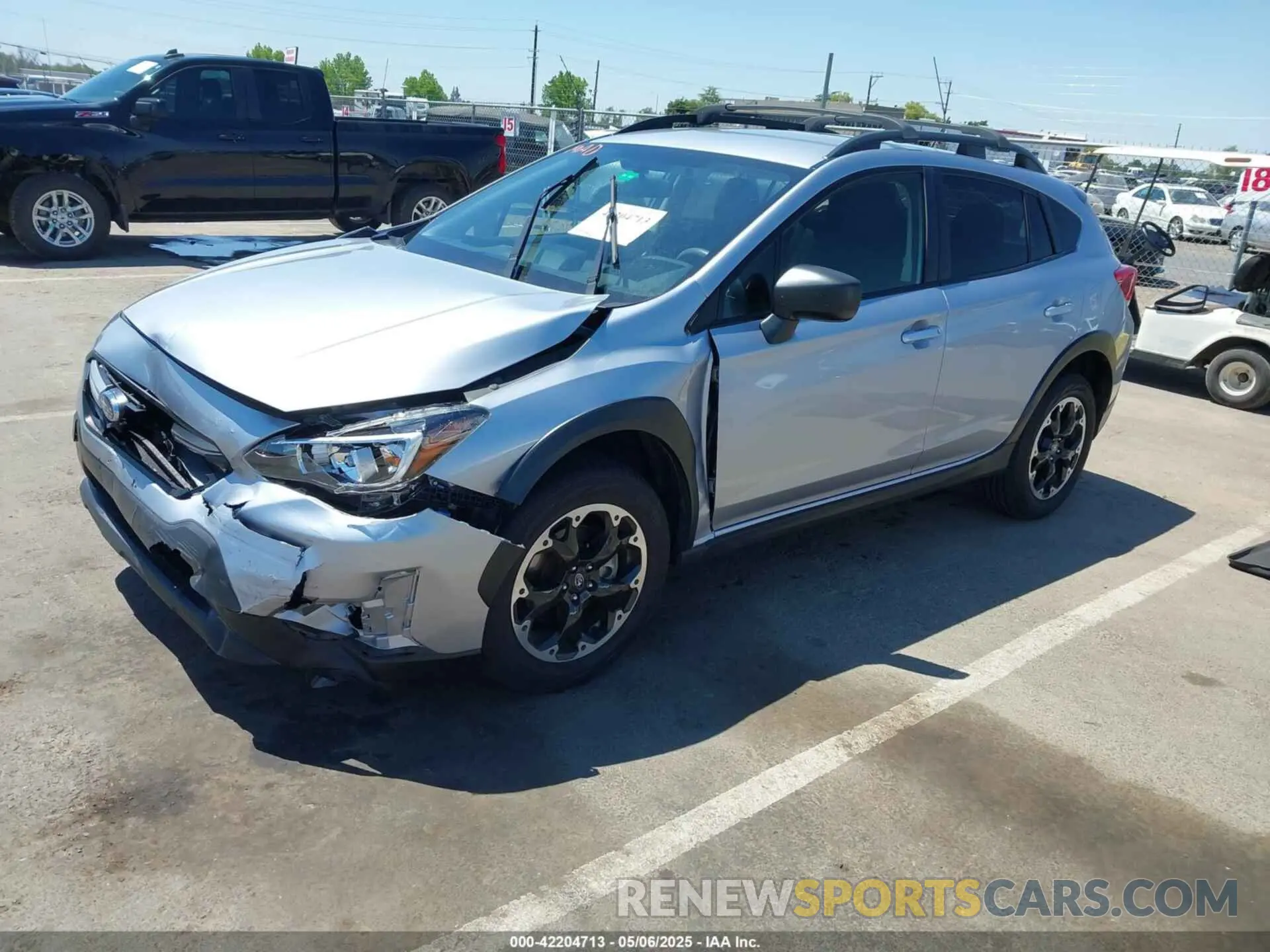 2 fotografías del automóvil dañado JF2GTABC5N8220523 SUBARU CROSSTREK 2022