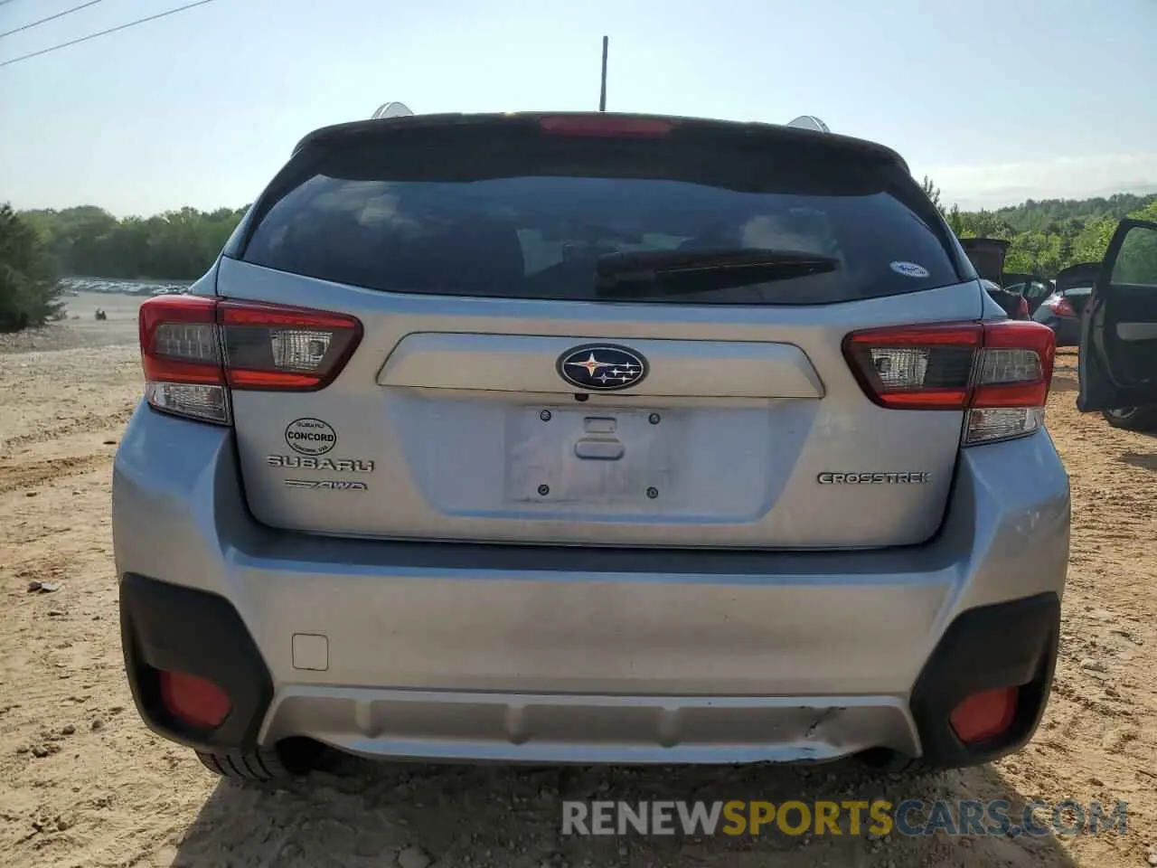 6 fotografías del automóvil dañado JF2GTABC5N8233983 SUBARU CROSSTREK 2022