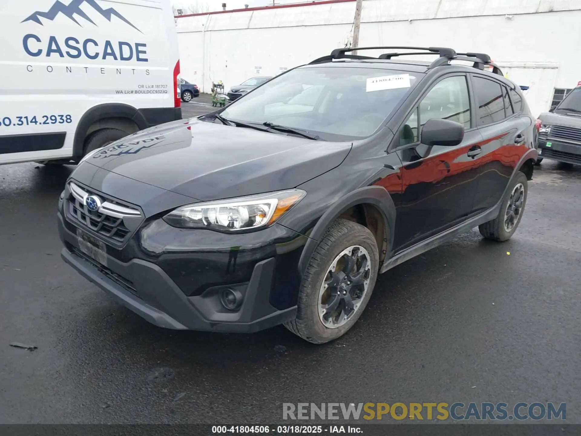 2 fotografías del automóvil dañado JF2GTABCXNH224602 SUBARU CROSSTREK 2022