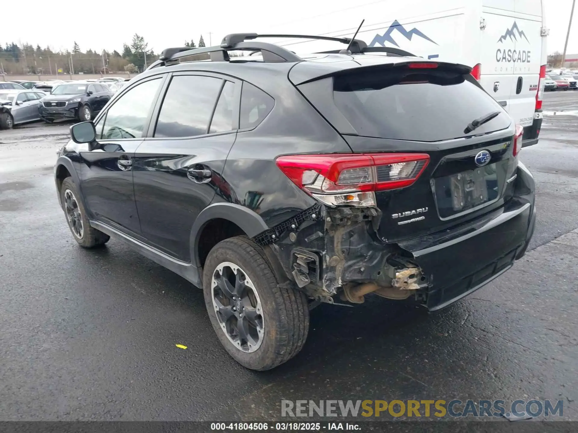 3 fotografías del automóvil dañado JF2GTABCXNH224602 SUBARU CROSSTREK 2022