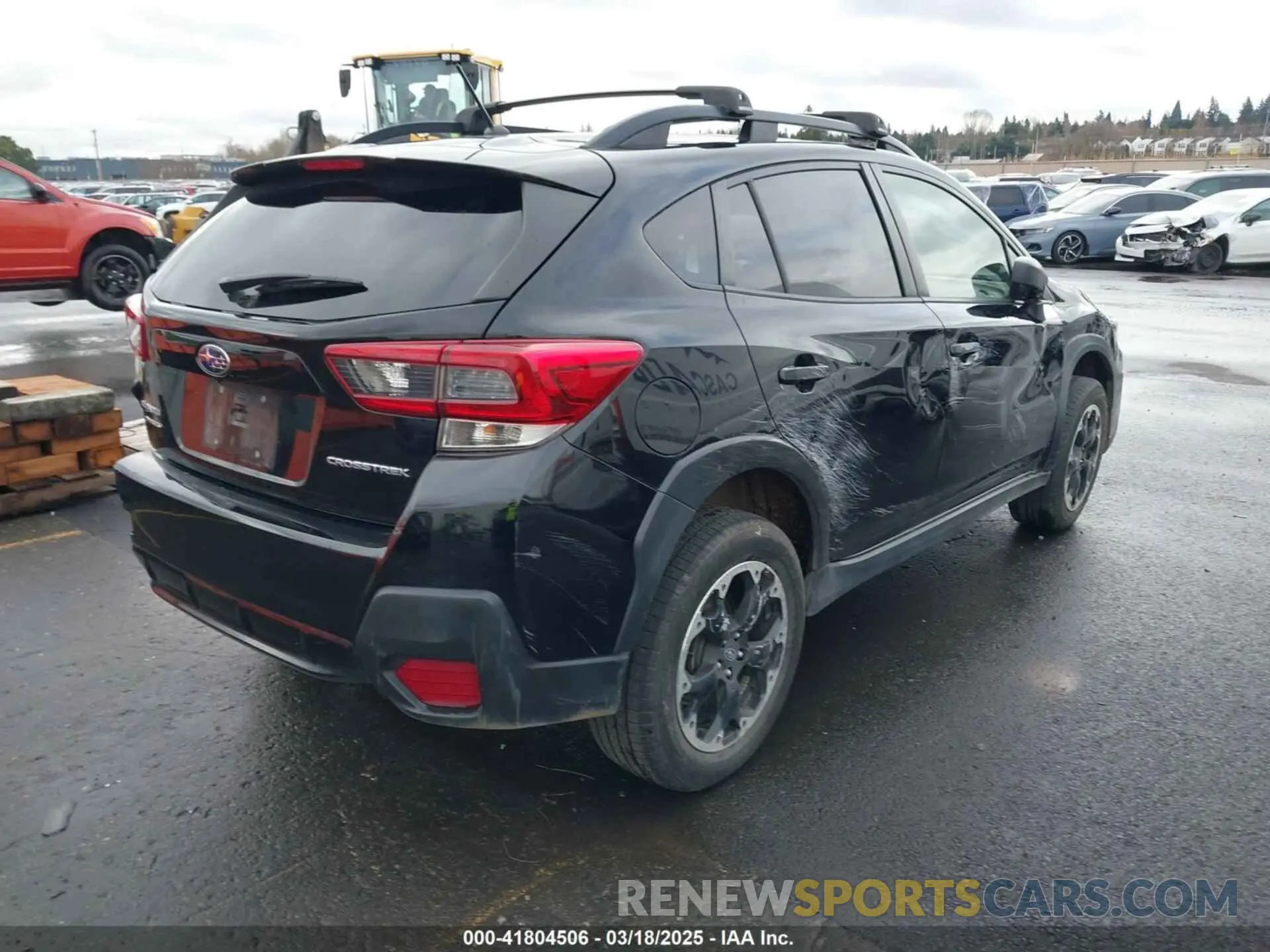 4 fotografías del automóvil dañado JF2GTABCXNH224602 SUBARU CROSSTREK 2022
