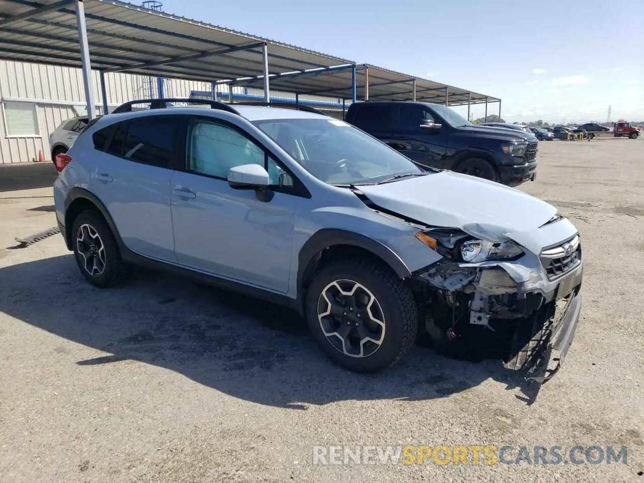 4 fotografías del automóvil dañado JF2GTACC1NG286877 SUBARU CROSSTREK 2022