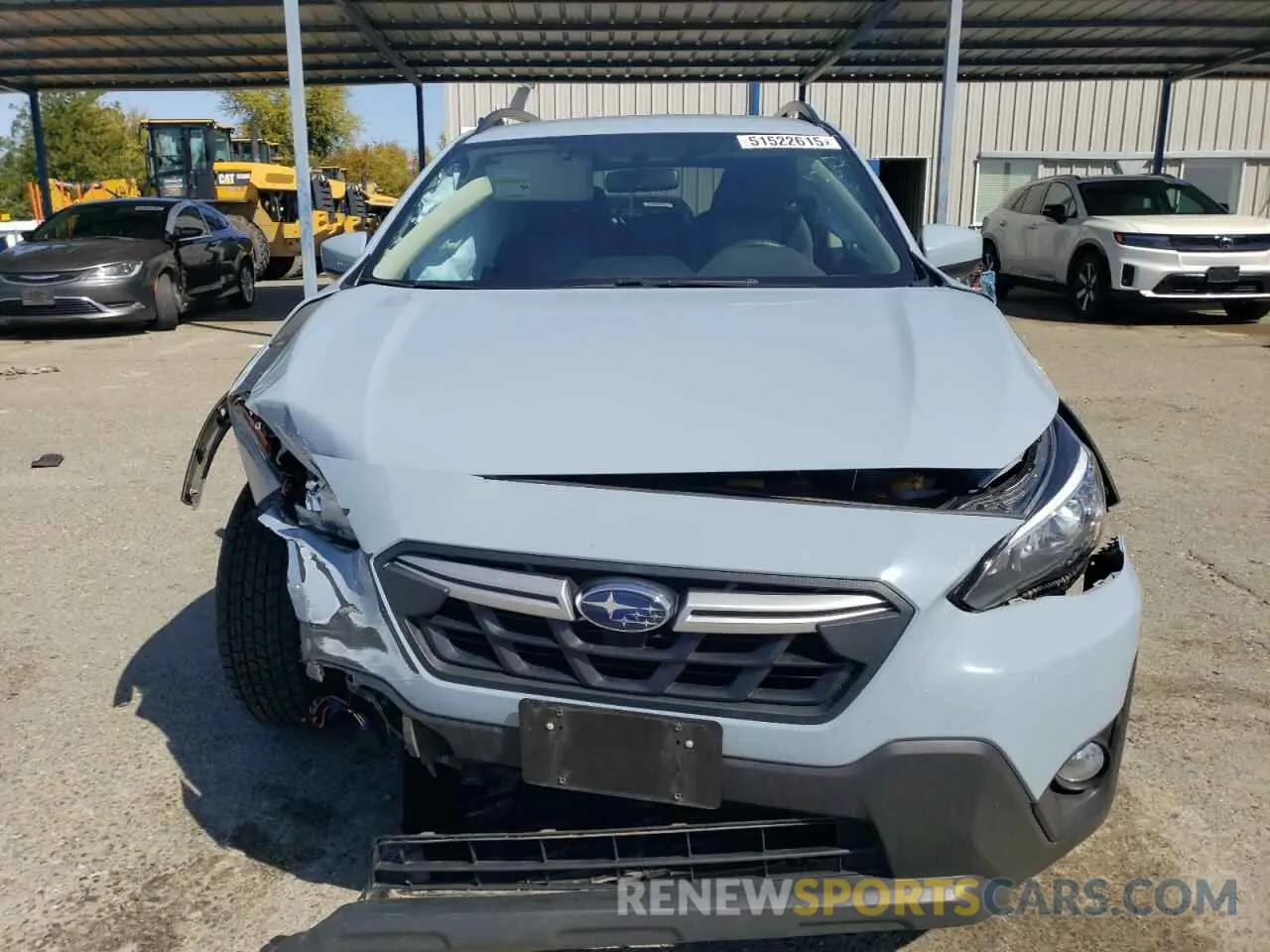 5 fotografías del automóvil dañado JF2GTACC1NG286877 SUBARU CROSSTREK 2022