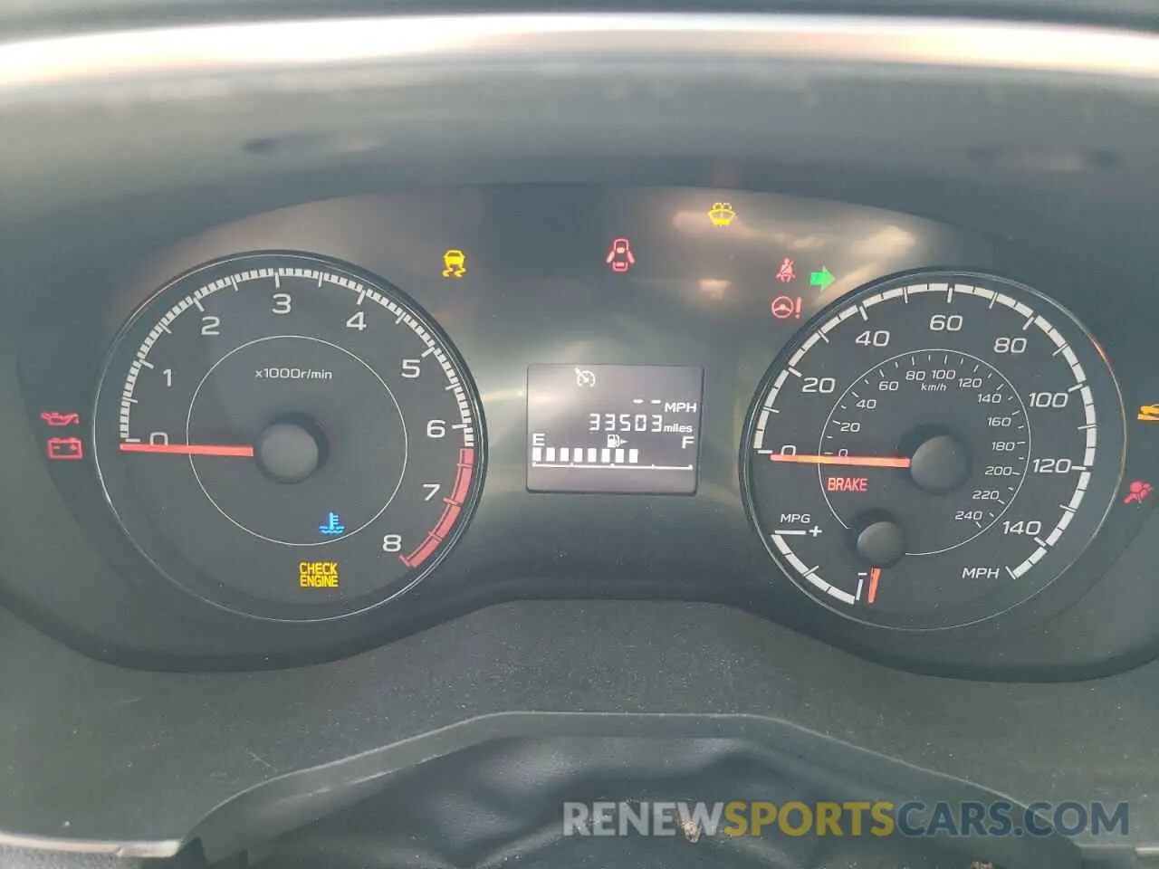9 fotografías del automóvil dañado JF2GTACC1NG286877 SUBARU CROSSTREK 2022
