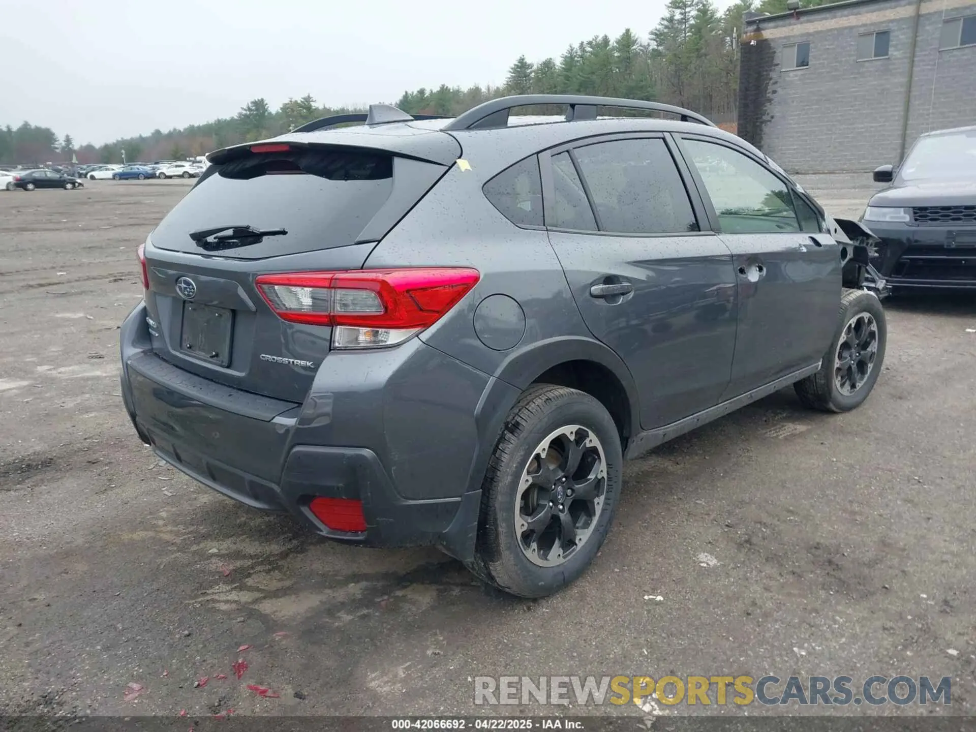 4 fotografías del automóvil dañado JF2GTACC2N9227597 SUBARU CROSSTREK 2022