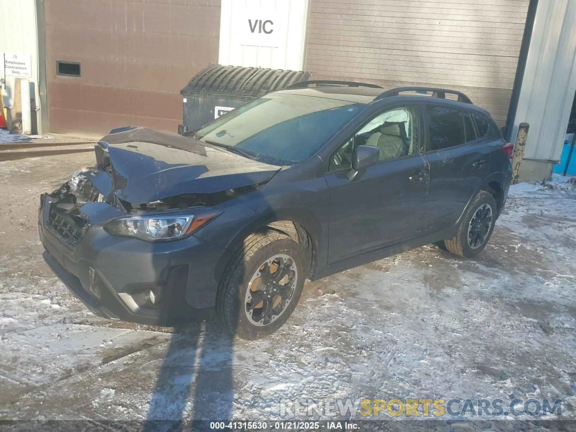 2 fotografías del automóvil dañado JF2GTACC3NG275251 SUBARU CROSSTREK 2022