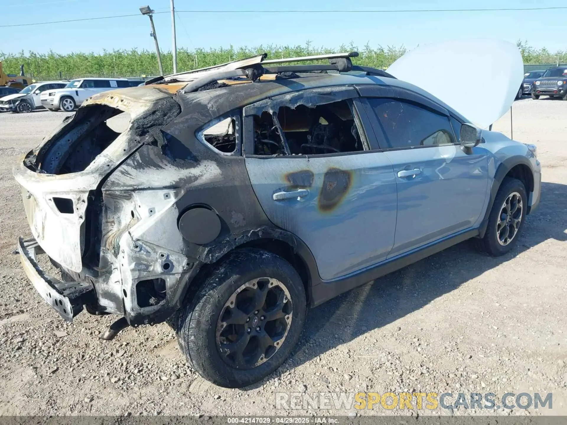 4 fotografías del automóvil dañado JF2GTACC8N9239365 SUBARU CROSSTREK 2022