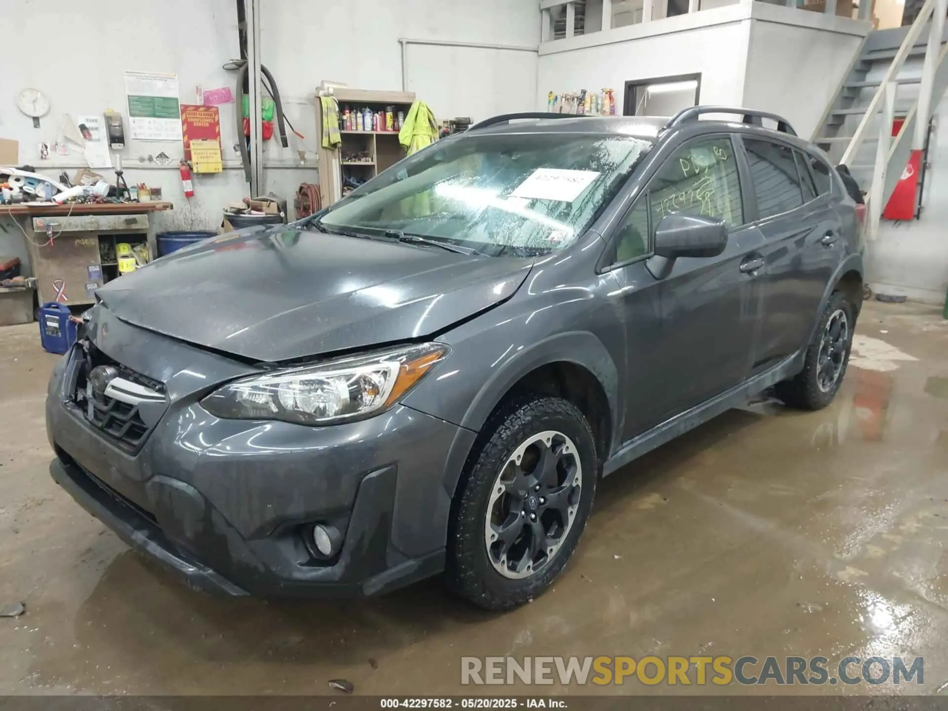 2 fotografías del automóvil dañado JF2GTACC8NG284270 SUBARU CROSSTREK 2022