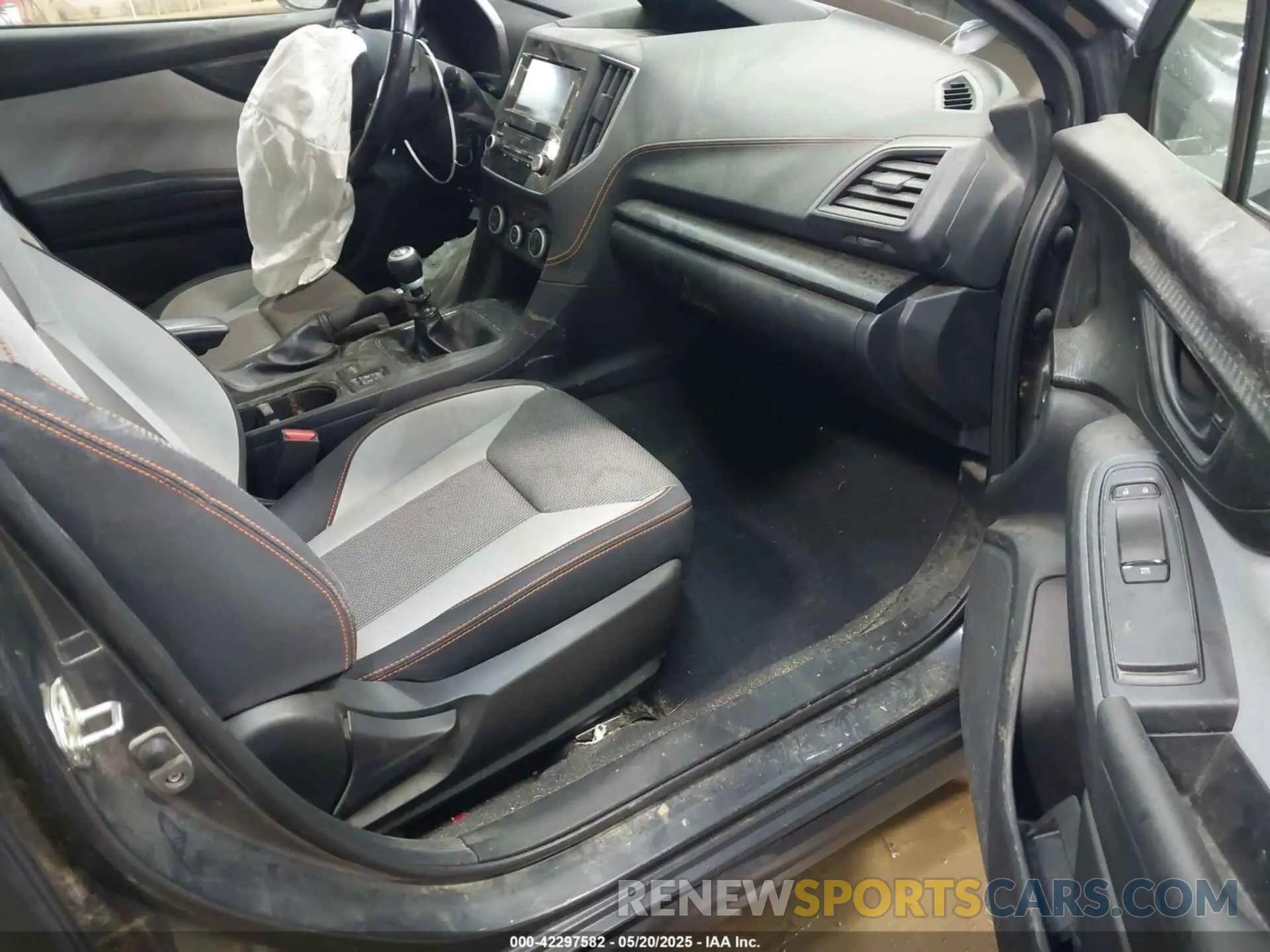 5 fotografías del automóvil dañado JF2GTACC8NG284270 SUBARU CROSSTREK 2022