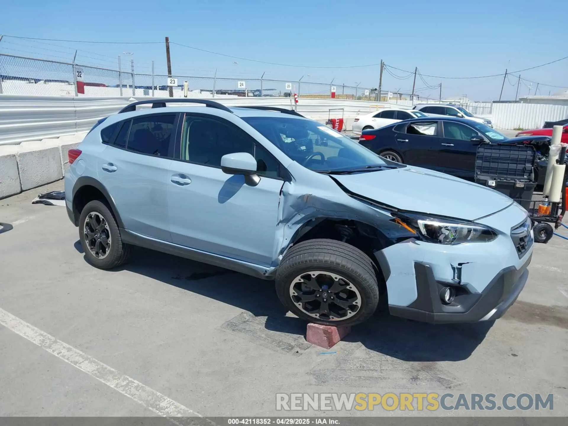1 fotografías del automóvil dañado JF2GTAEC0N8202121 SUBARU CROSSTREK 2022