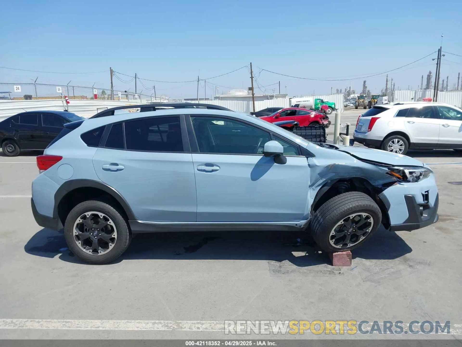 14 fotografías del automóvil dañado JF2GTAEC0N8202121 SUBARU CROSSTREK 2022