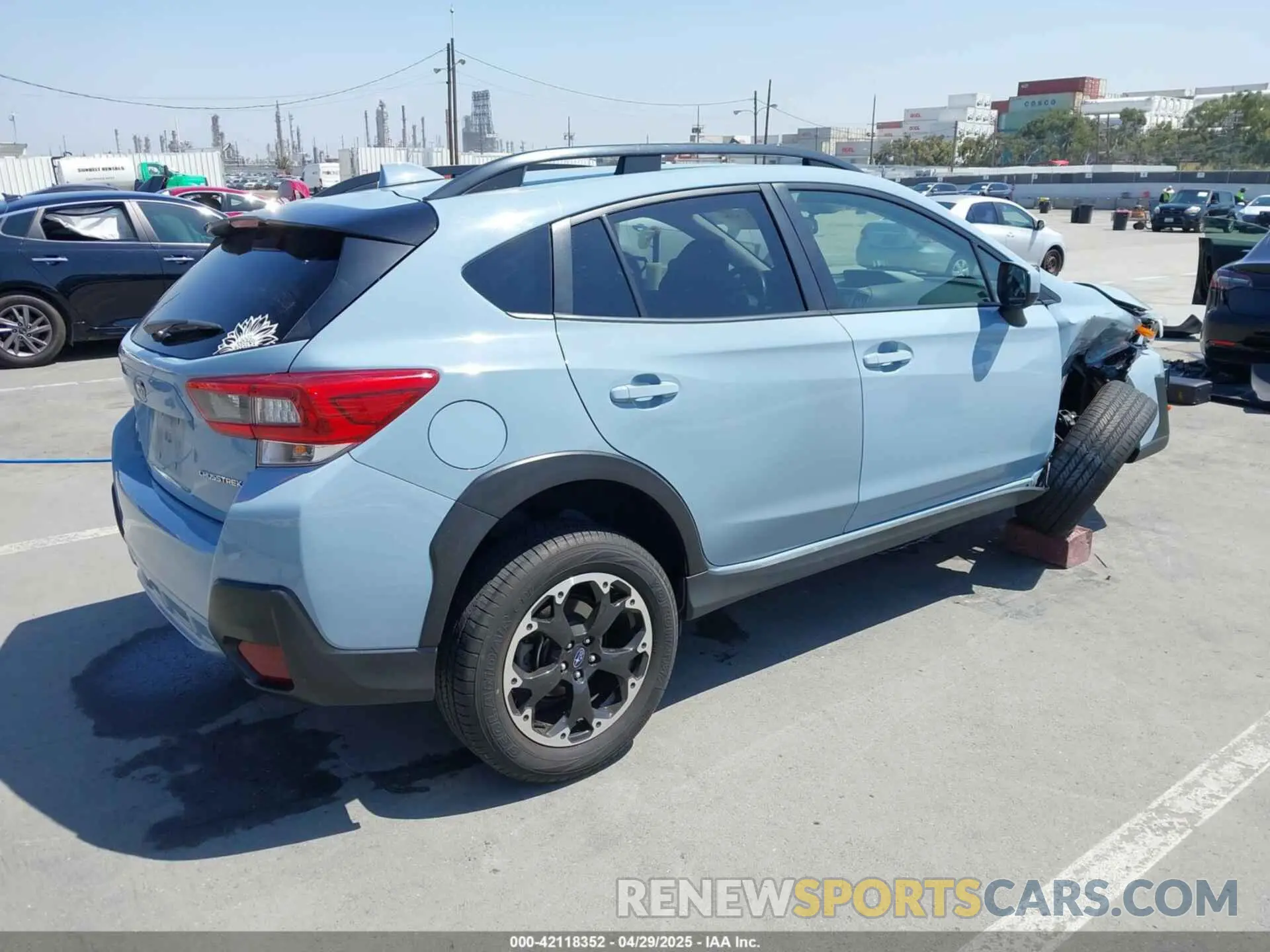 4 fotografías del automóvil dañado JF2GTAEC0N8202121 SUBARU CROSSTREK 2022
