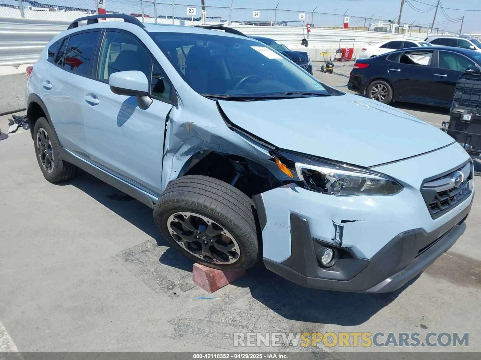 6 fotografías del automóvil dañado JF2GTAEC0N8202121 SUBARU CROSSTREK 2022