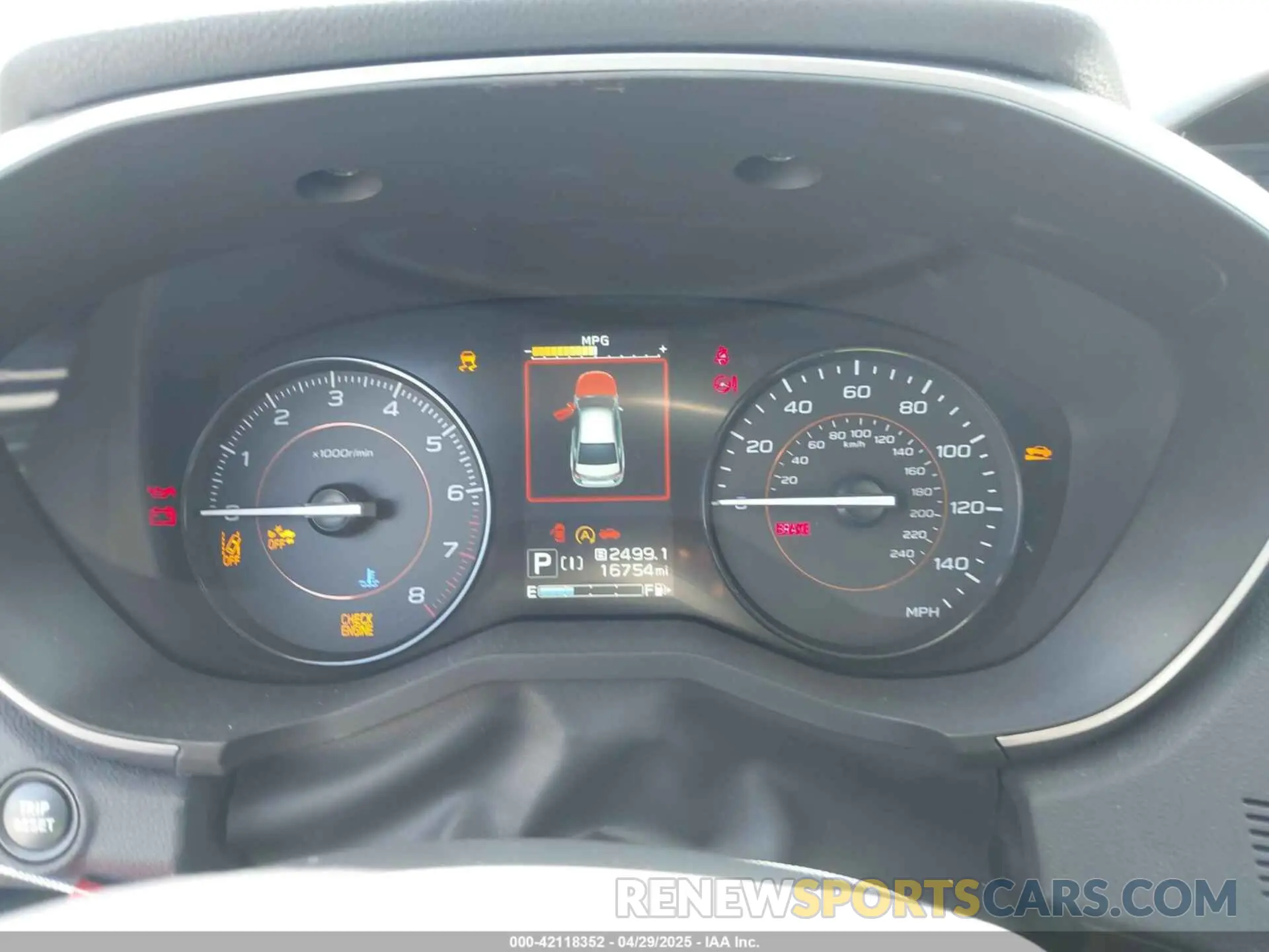 7 fotografías del automóvil dañado JF2GTAEC0N8202121 SUBARU CROSSTREK 2022