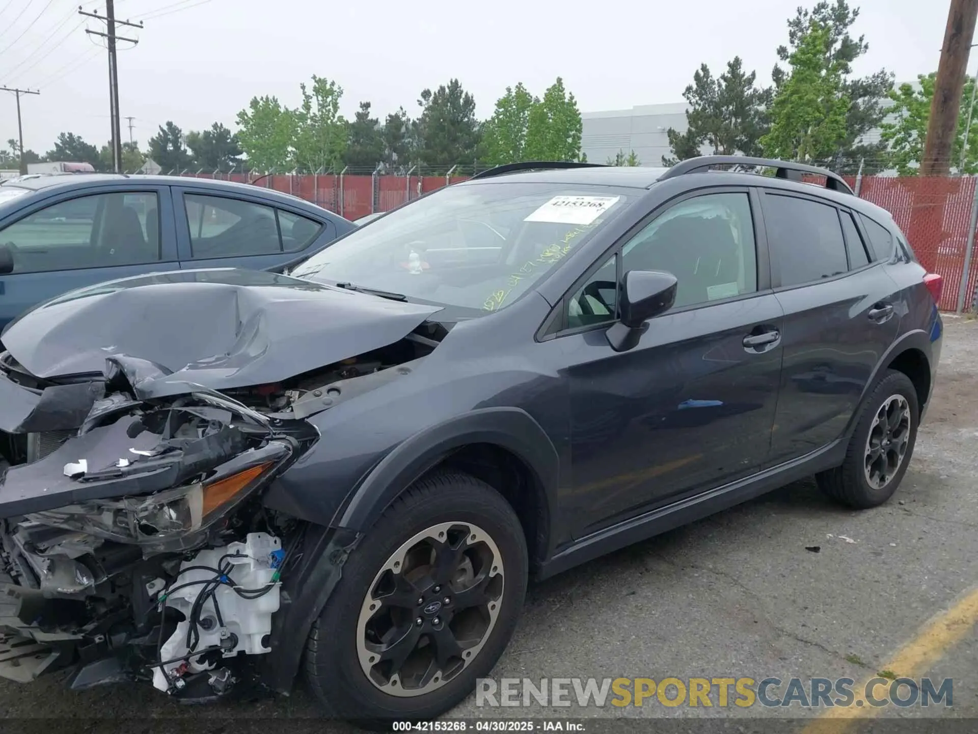 15 fotografías del automóvil dañado JF2GTAEC0NH222028 SUBARU CROSSTREK 2022