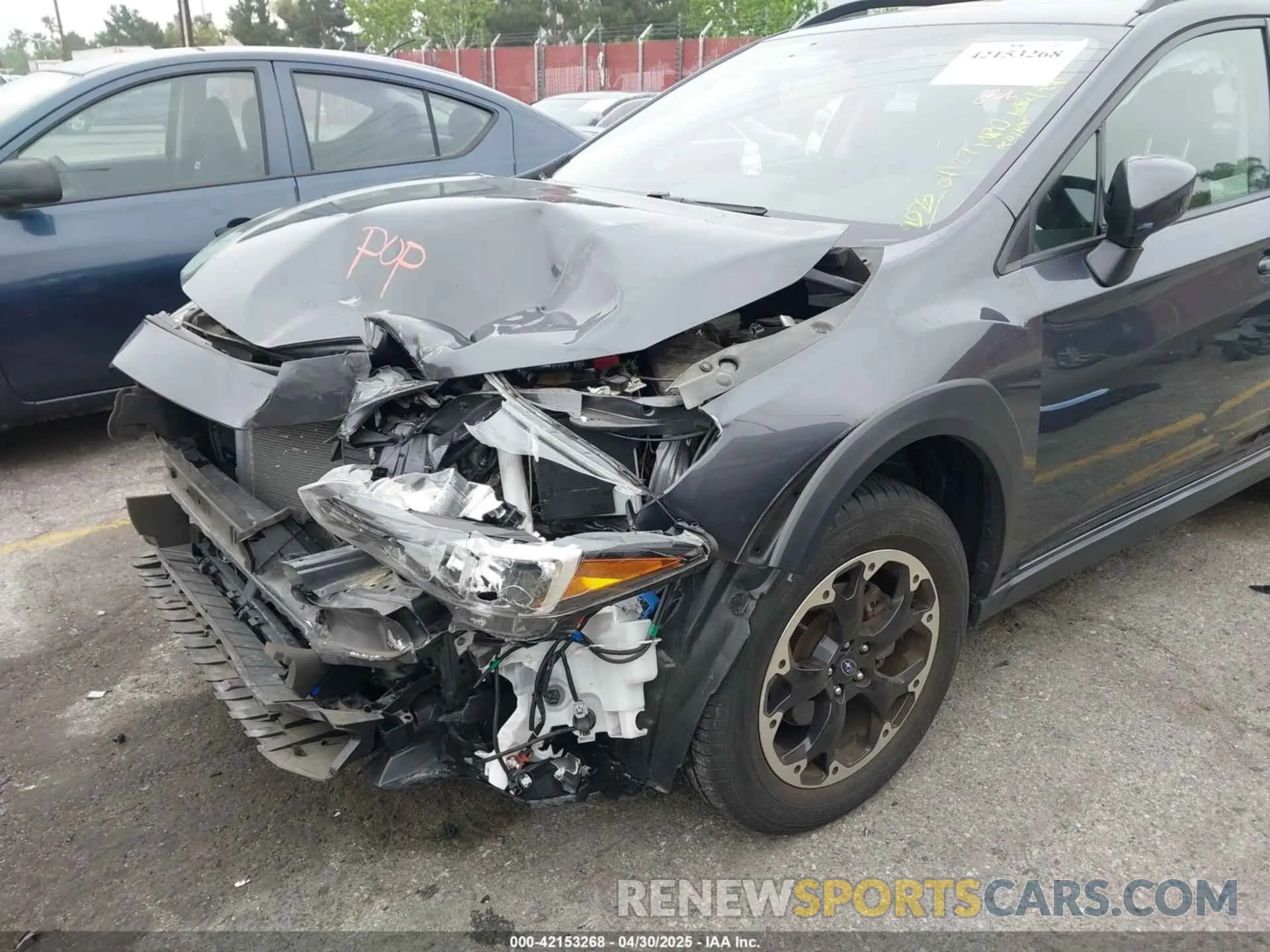 18 fotografías del automóvil dañado JF2GTAEC0NH222028 SUBARU CROSSTREK 2022