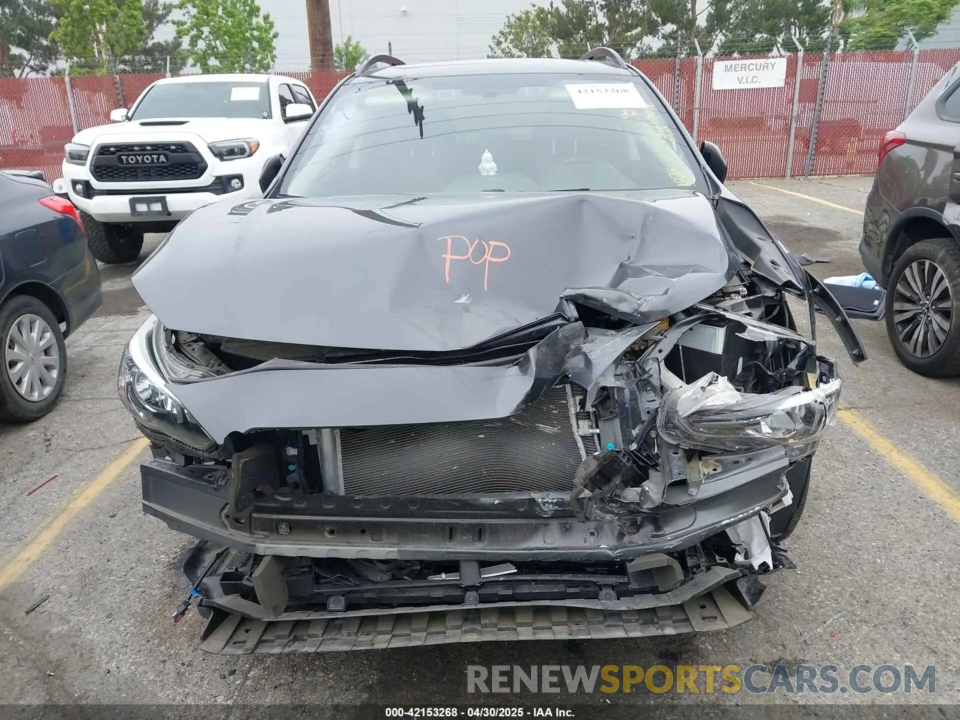 6 fotografías del automóvil dañado JF2GTAEC0NH222028 SUBARU CROSSTREK 2022