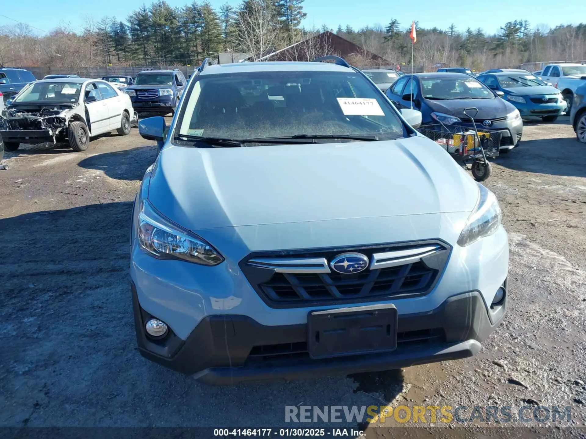 12 fotografías del automóvil dañado JF2GTAEC2NH277547 SUBARU CROSSTREK 2022