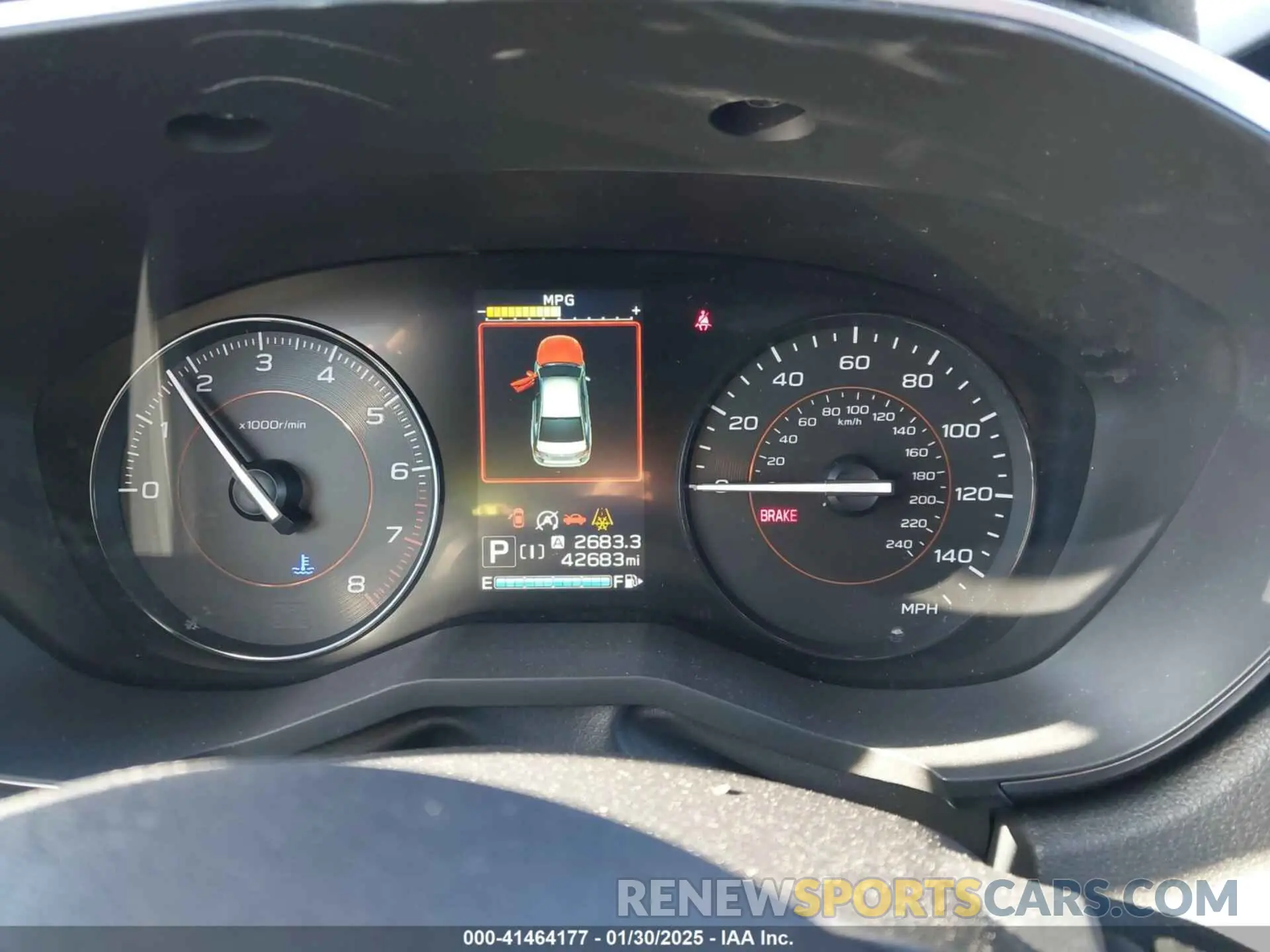 7 fotografías del automóvil dañado JF2GTAEC2NH277547 SUBARU CROSSTREK 2022