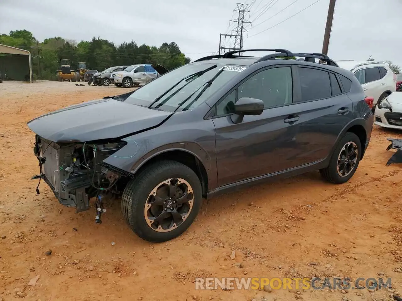 1 fotografías del automóvil dañado JF2GTAEC4NH279221 SUBARU CROSSTREK 2022