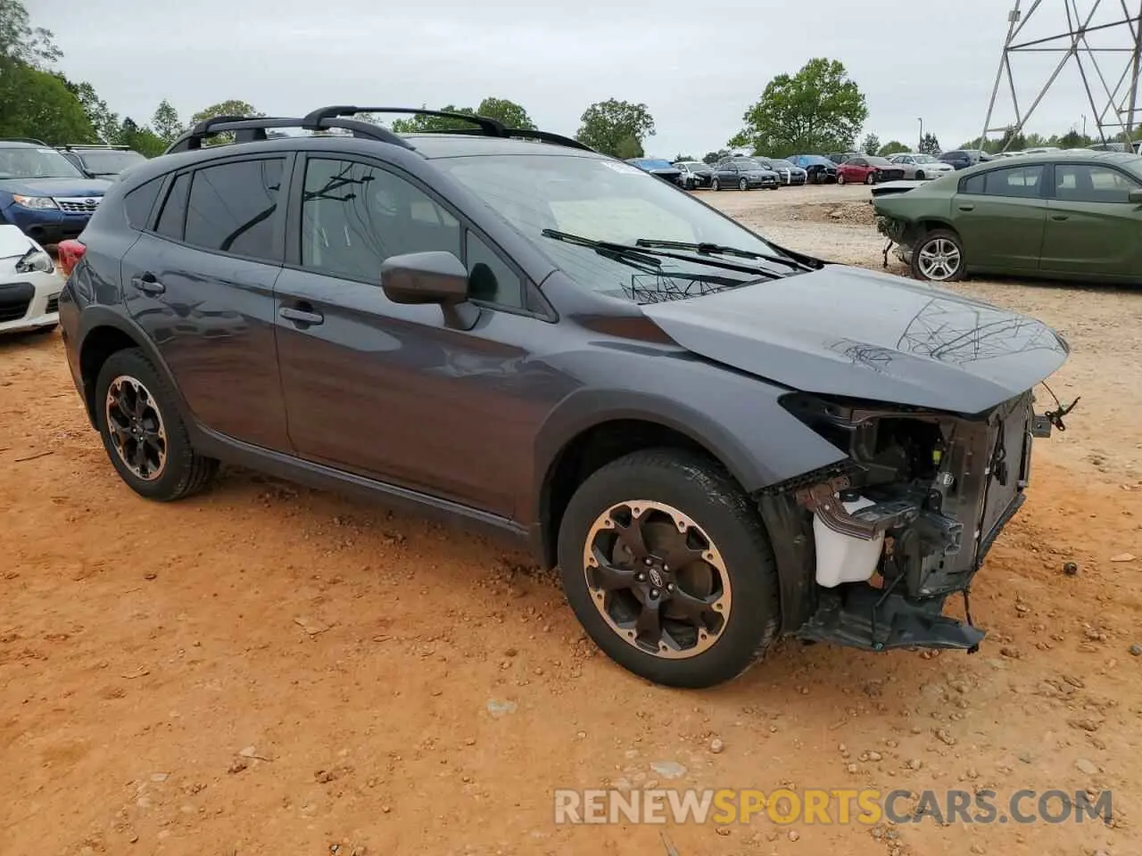 4 fotografías del automóvil dañado JF2GTAEC4NH279221 SUBARU CROSSTREK 2022