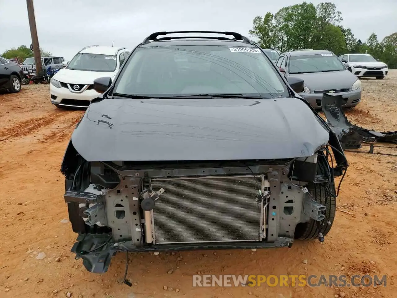5 fotografías del automóvil dañado JF2GTAEC4NH279221 SUBARU CROSSTREK 2022