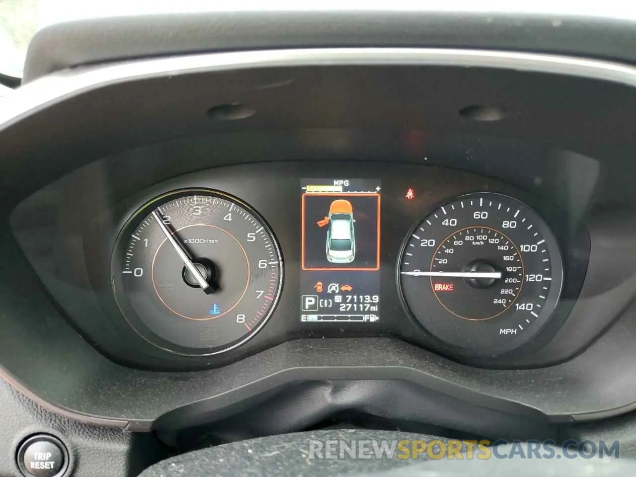 9 fotografías del automóvil dañado JF2GTAEC4NH279221 SUBARU CROSSTREK 2022