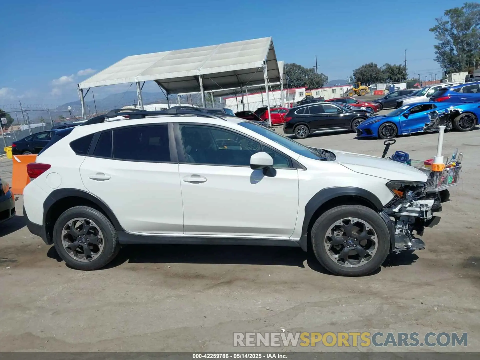 14 fotografías del automóvil dañado JF2GTAEC6N8220560 SUBARU CROSSTREK 2022