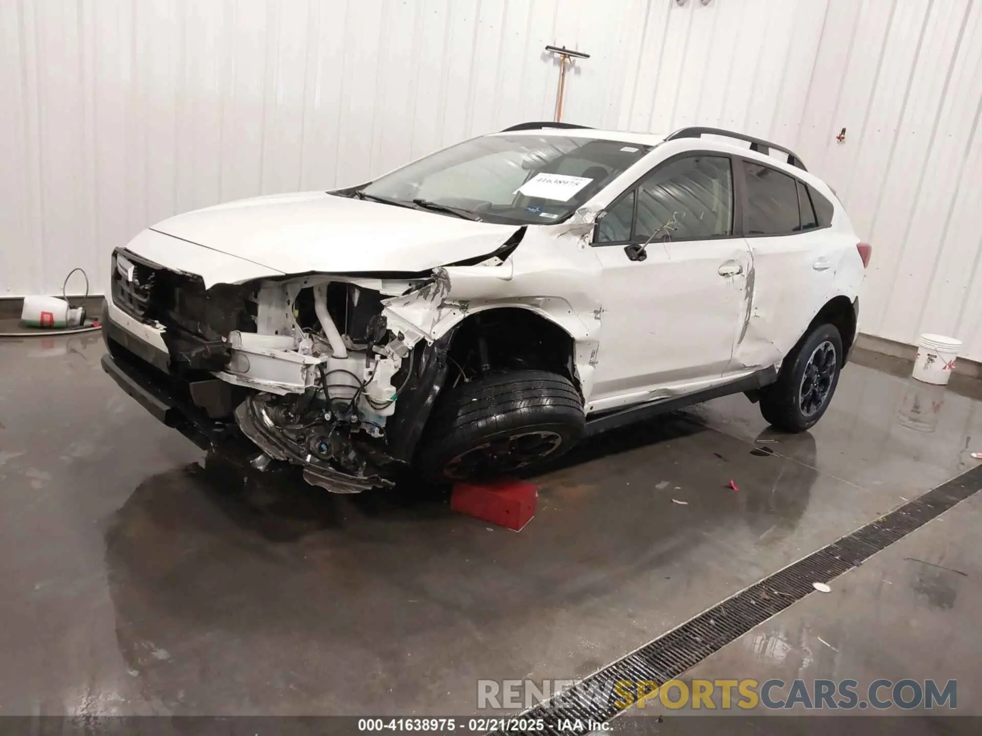 2 fotografías del automóvil dañado JF2GTAEC6NH210837 SUBARU CROSSTREK 2022