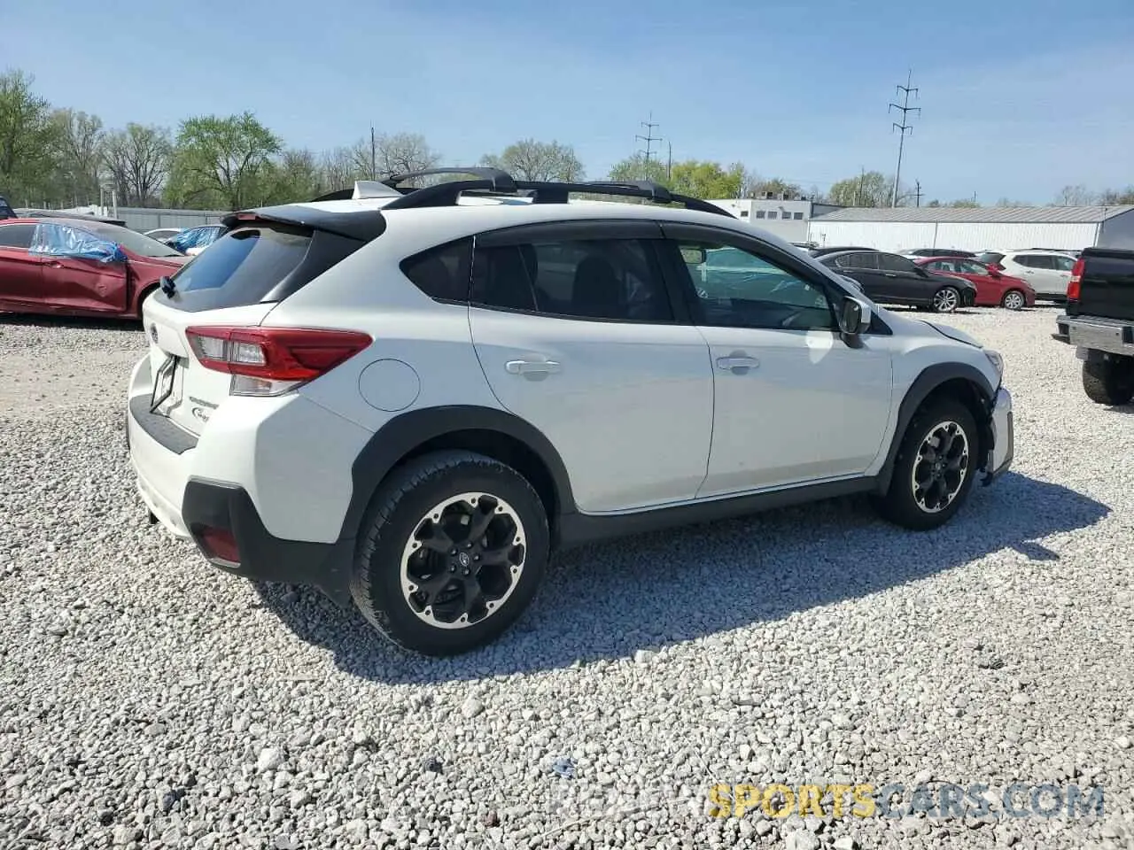 3 fotografías del automóvil dañado JF2GTAEC8NH259831 SUBARU CROSSTREK 2022