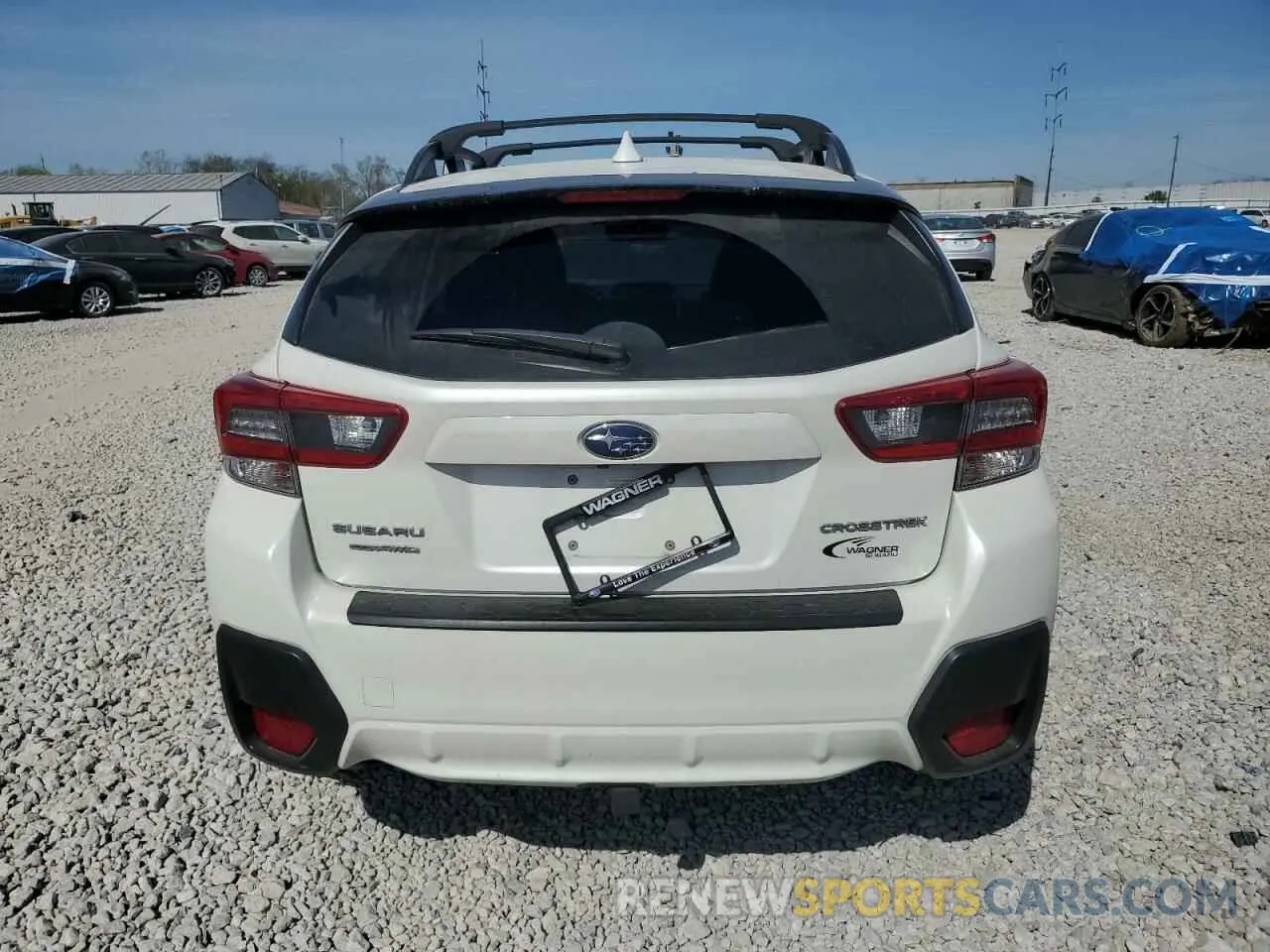 6 fotografías del automóvil dañado JF2GTAEC8NH259831 SUBARU CROSSTREK 2022