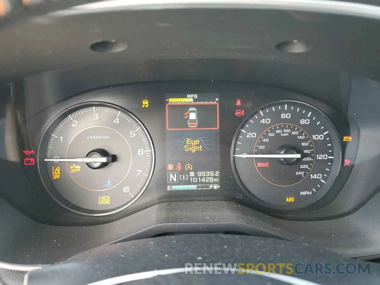 9 fotografías del automóvil dañado JF2GTAEC8NH259831 SUBARU CROSSTREK 2022