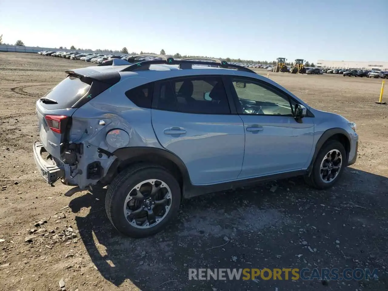 3 fotografías del automóvil dañado JF2GTAEC9NH232413 SUBARU CROSSTREK 2022