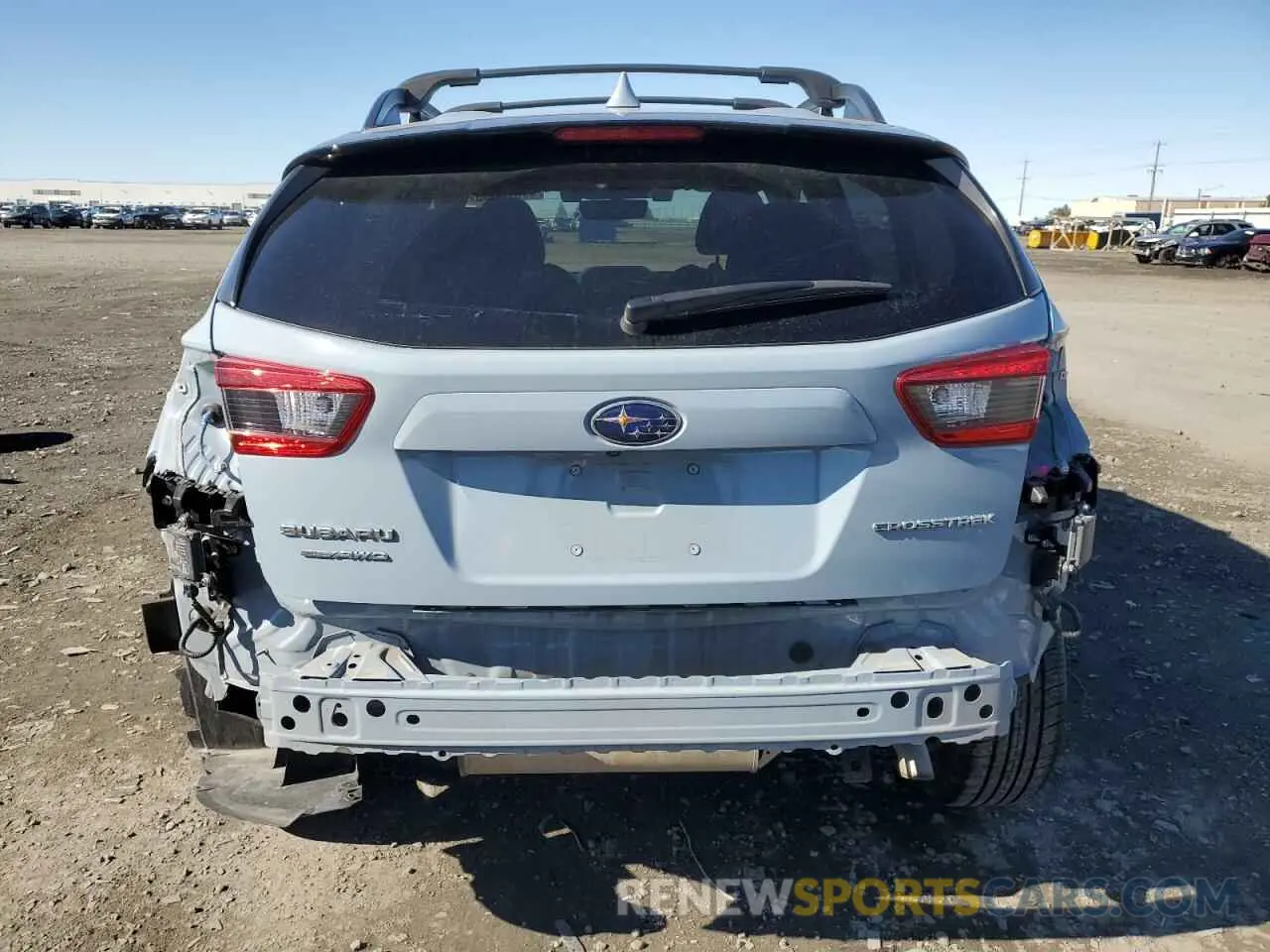 6 fotografías del automóvil dañado JF2GTAEC9NH232413 SUBARU CROSSTREK 2022